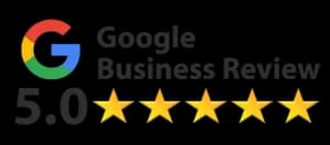 Google Business Review 5 stars graphic