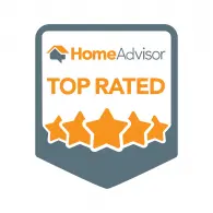 HomeAdvisor Top Rated Badge
